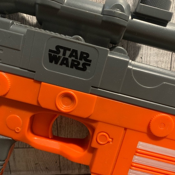 Nerf Star Wars Orange The Force Awakens Han Solo Blaster Lights & Sounds - Picture 3 of 11